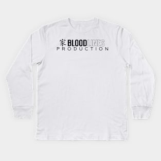 Bloodlines Production Kids Long Sleeve T-Shirt